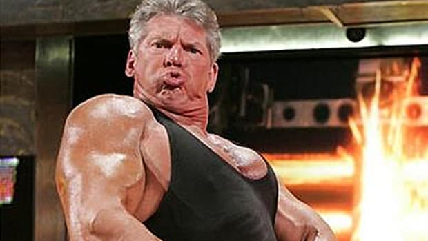 Vince McMahon Flexing