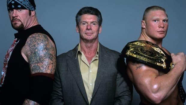 Undertaker, Vince McMahon & Brock Lesnar