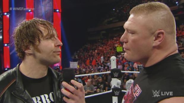 Dean Ambrose & Brock Lesnar