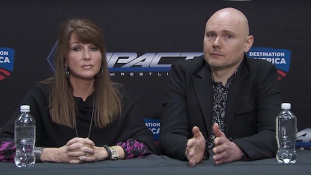 Dixie Carter and Billy Corgan