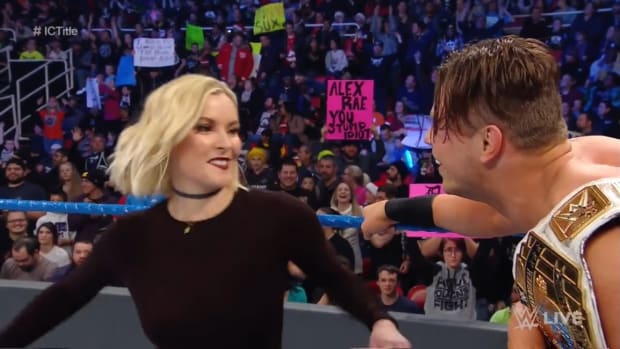 Renee Young and The Miz