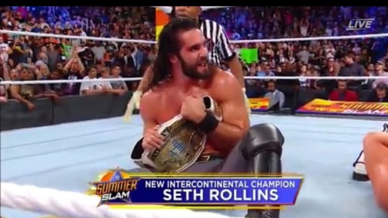 Seth Rollins Captures Intercontinental Championship At SummerSlam