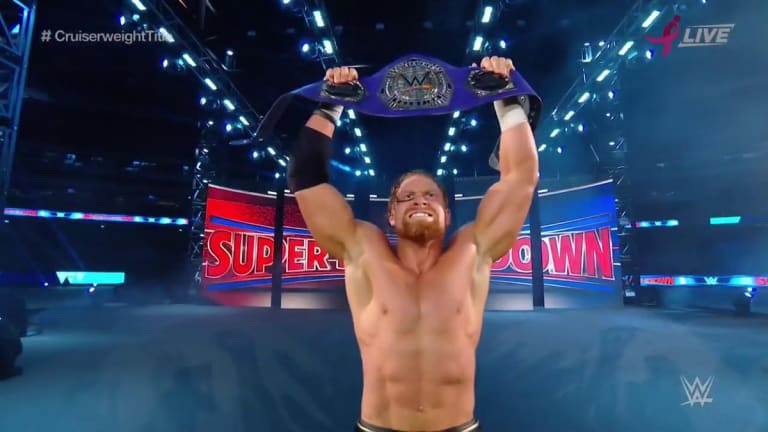 Buddy Murphy Captures the Cruiserweight Championship at Super Show-Down