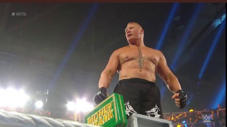 Brock Lesnar Captures Men’s Money In The Bank Briefcase