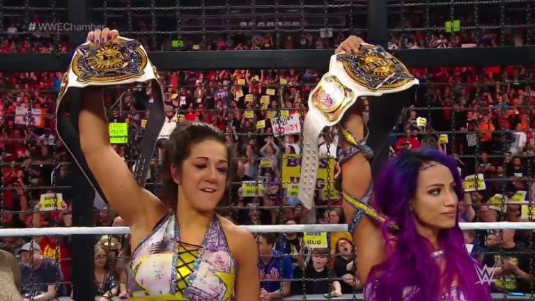 First-Ever Women's Tag Team Champions Are Crowned at Elimination Chamber