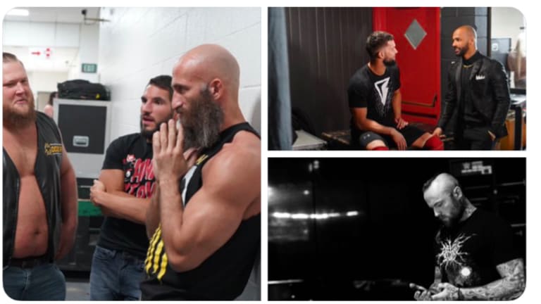 Top NXT Stars Backstage At Monday Night Raw