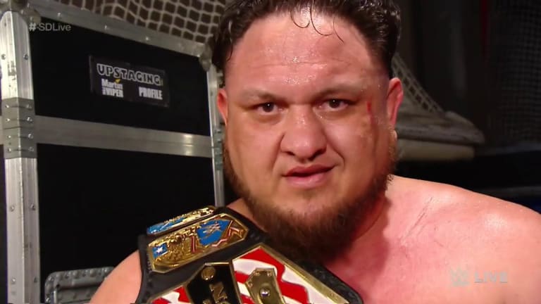 Image result for samoa joe us champion