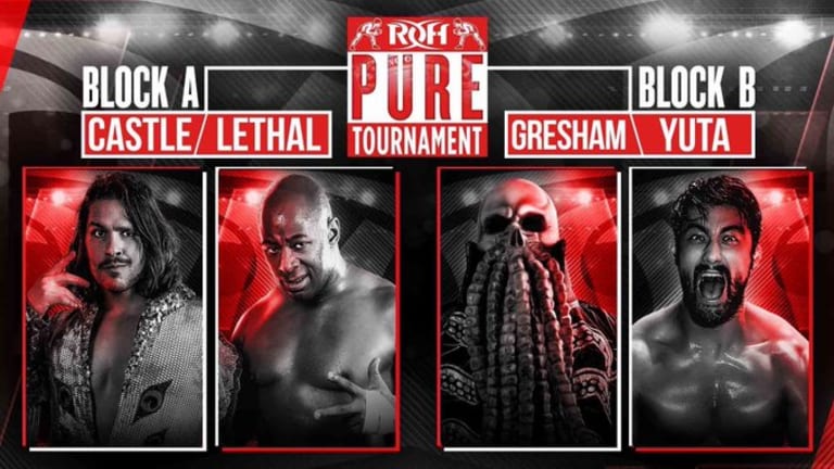 ROH Pure Tournament 1st Rd. Lethal/Castle & Gresham/Yuta Results