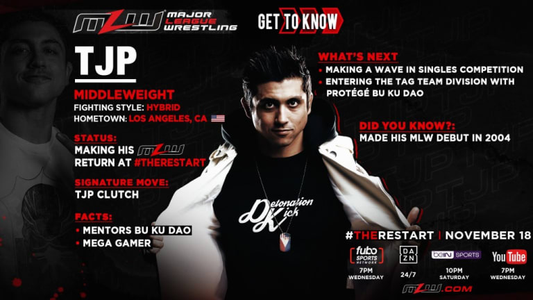 TJP Announced for MLW Restart