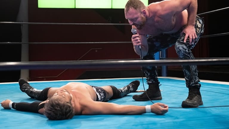 Jon Moxley Returned to NJPW at tonight’s NJPW Strong