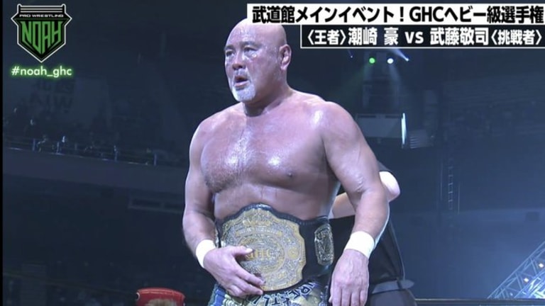 Keiji Mutoh(The Great Muta) Wins GHC Championship in NOAH, Third to Win Top Prize in the Japanese Big Three