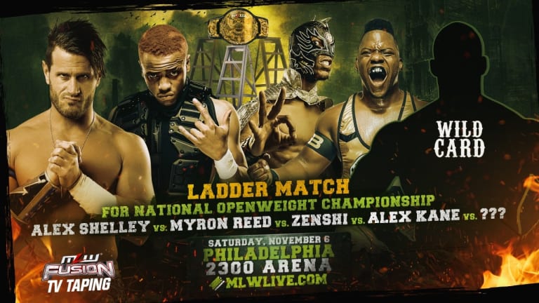 Ladder Match for the Vacated MLW National Openweight Championship on Nov. 6th in Philly