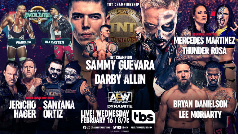 AEW Dynamite Preview: TNT Title on the Line, Inner Circle Civil War and More 2.16.22