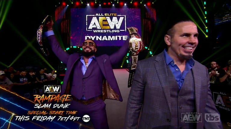 AEW Dynamite Results: Dog Collar Match Announced for Revolution, reDRagon Returns and Andrade Stakes Claim to TNT Title 2.16.22