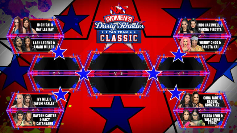 WWE NXT 2022 Women’s Dusty Rhodes Classic Cup Bracket Announced