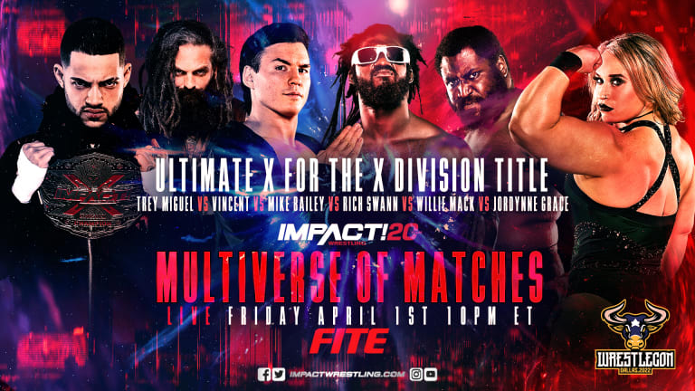 Competitors Announced for X-Division Championship Ultimate X Match at Multiverse of Matches