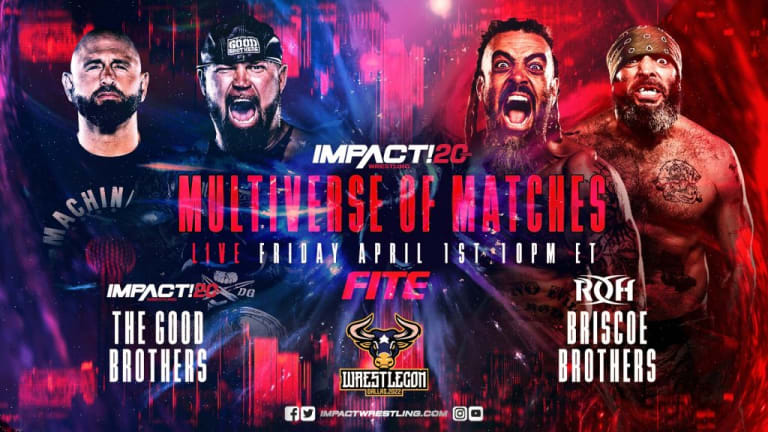 Impact Wrestling Multiverse of Matches Results 4.1.22