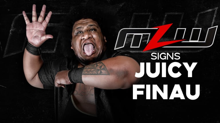 Juicy Finau signs with Major League Wrestling