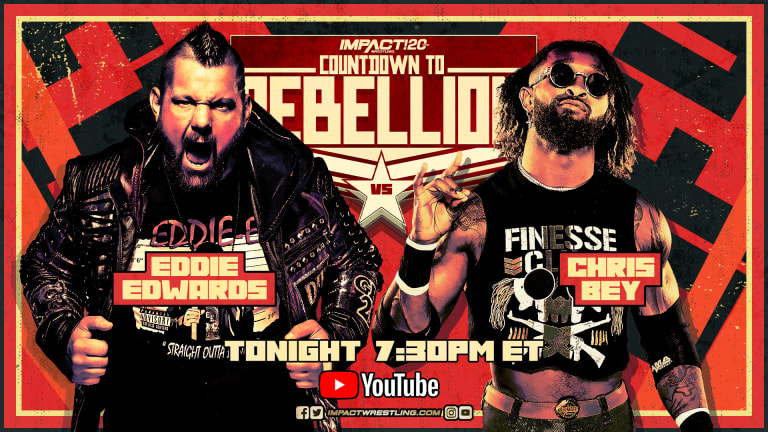 Last Minute Change to Tonight’s Impact Wrestling Rebellion Card