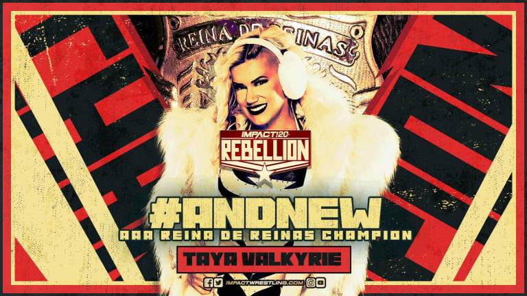 Taya Valkyrie Wins The AAA Reina de Reinas Championship At Rebellion