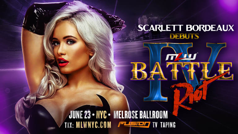 Scarlett Bordeaux makes MLW debut June 23 in NYC