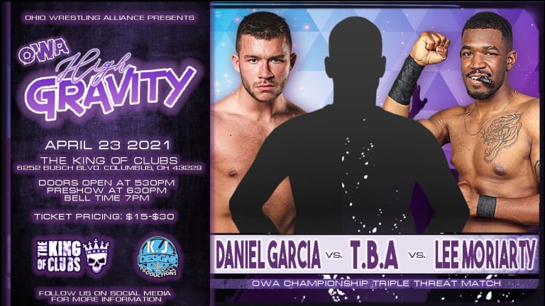 Lee Moriarty and Daniel Garcia to challenge for OWA title at High Gravity