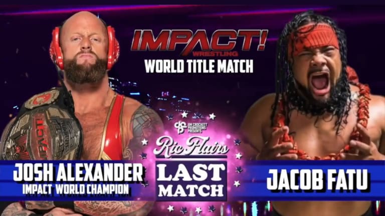 Huge Impact World Championship match announced for Ric Flair’s Last Match show