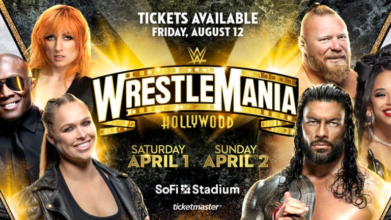 WrestleMania Hollywood go on sale next month
