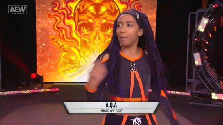 AEW star A.Q.A. announces wrestling hiatus
