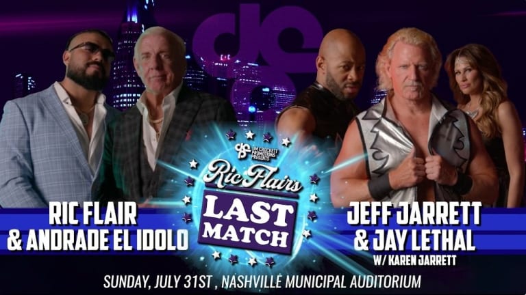 Ric Flair’s last match announced