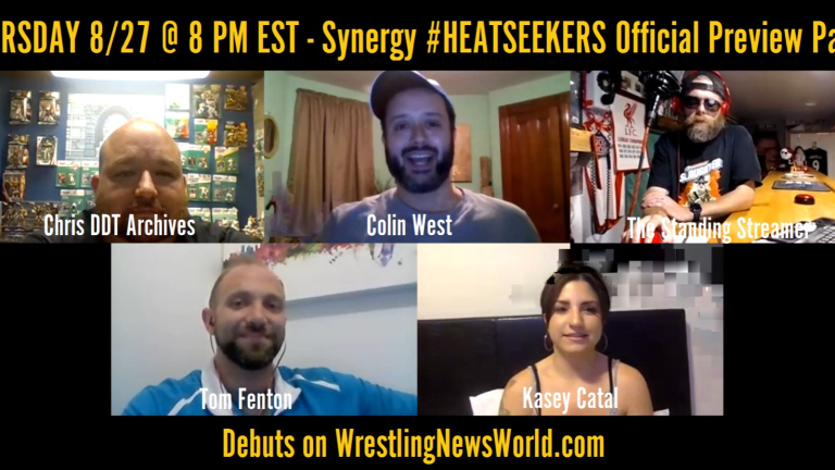 Synergy Pro Wrestling #HEATSEEKERSPreview Panel w/ Kasey Catal