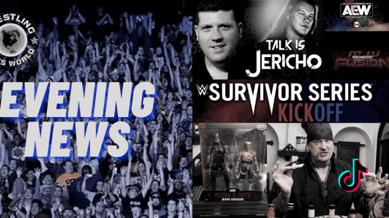 Evening News 11.20.20 | Battle Royal at Survivor Series | AEW & MLW working together | Taker's Tik-Tok | "Blood Brothers"