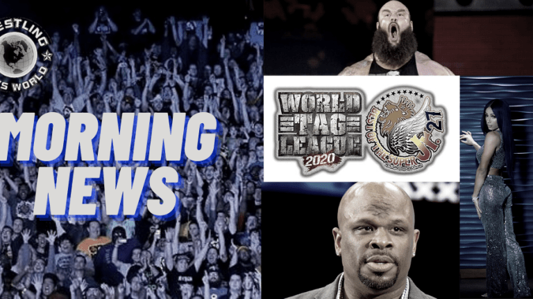Morning News 11.30.20 | Sasha Banks | Braun Strowman | D- Von Health | NJPW Standings