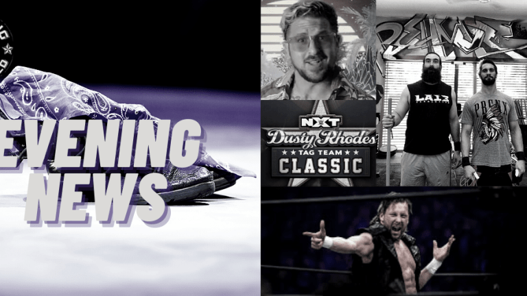 Evening News 12.31.20 | WWE Tribute To Brodie Lee | Smackdown Change | Zicky Dice Update | Omega Trademarks | Unaired Brodie Tribute | Dusty Classic | AEW Figures Update