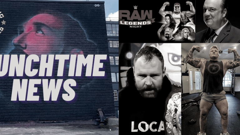 Lunchtime News 1.4.21 | Korderas on Legends Night | Heyman's Newest Client? | Brodie Lee Mural | Moxley at WK15 |
