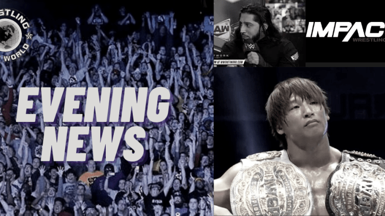 Evening News 1.5.21 | Interesting WWE Trademarks | Ibushi Unify Titles | Ali on Legends & More