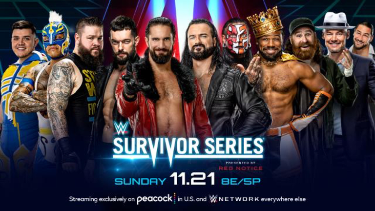 Survivor Series 2021 Men’ and Women’s Teams Announced