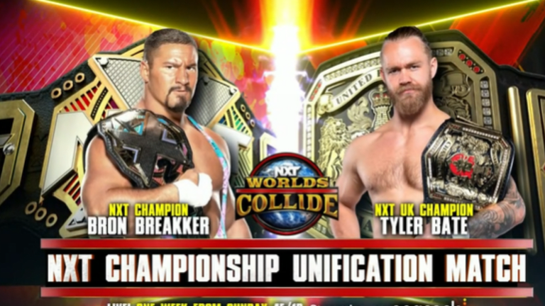Unification Match announced for Worlds Collide main event