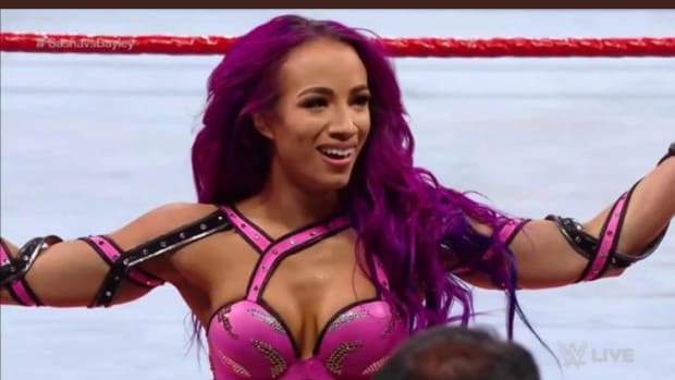 Ashley fires double anal Ask sasha banks is back wrestle newz