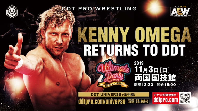Kenny Omega Returns to DDT Pro Wrestling WWE Wrestling News World