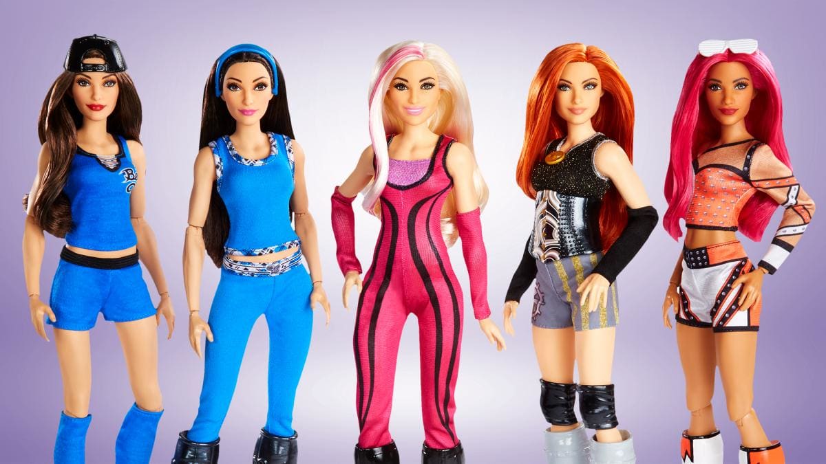 Wwe fashion outlet dolls 2018