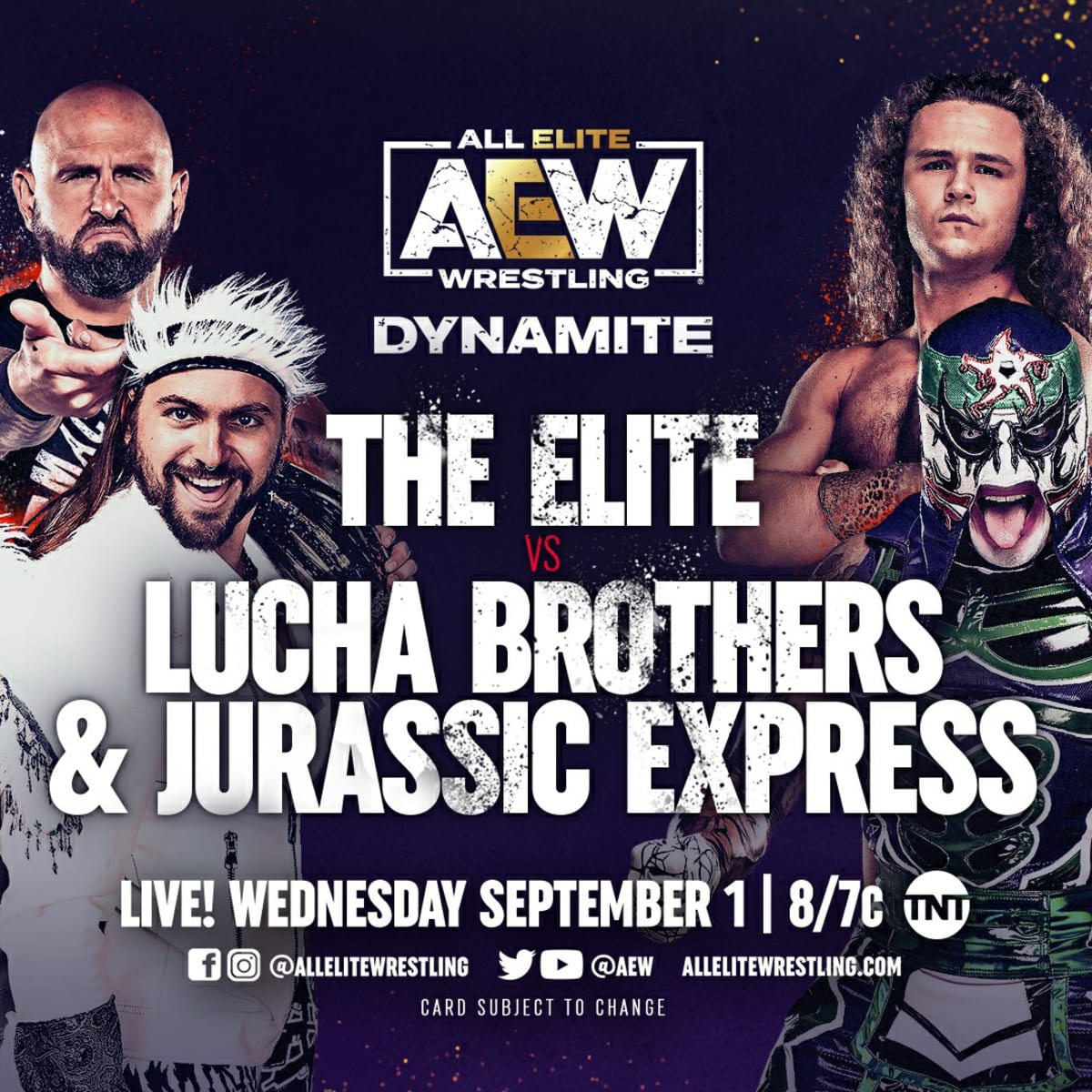 All Elite Wrestling Dynamite: Jungle Boy Talks Facing Lucha Bros