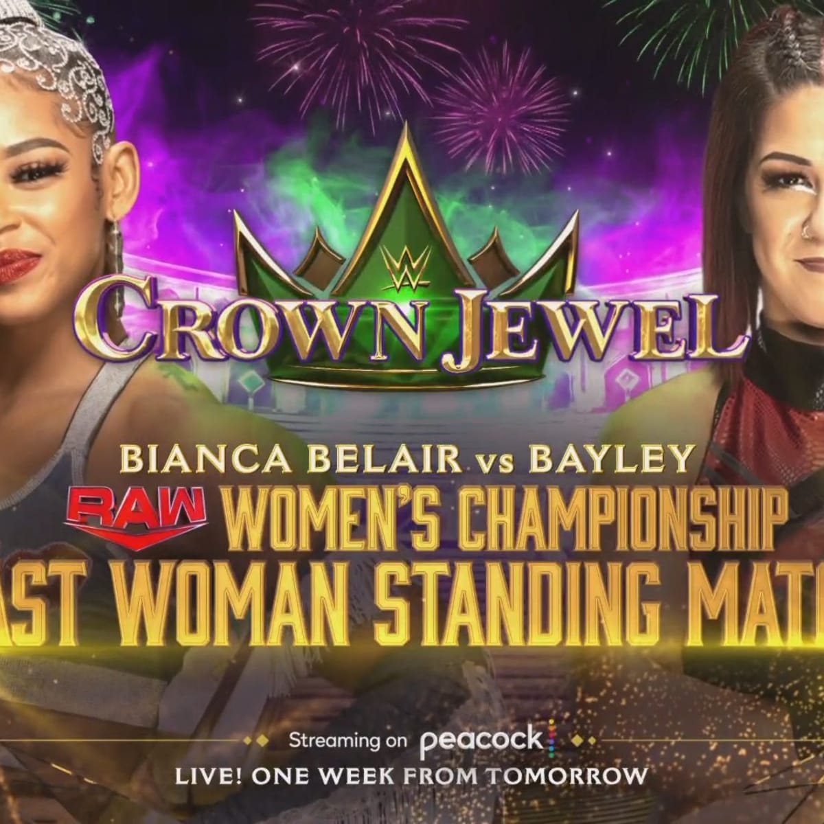 Historic Match Announced for WWE Crown Jewel
