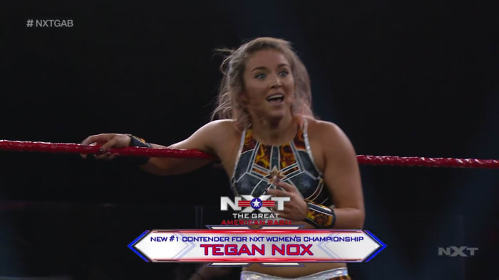 They say you should 'lead with strength!' and nothing says that more than the NXT women's division. The show opened with a Fatal Four Way Elimination Match that featured Dakota Kai, Candice LeRae, Mia Yim, and Teagan Nox. This match was great and the eliminations and storytelling all made perfect sense. Candice was eliminated first followed by Yim, the two would have a backstage brawl later in the evening setting up their Street Fight for next week. And despite all signs being huge, bright, loud, and neon pointing towards a Kai victory, her former best friend would take the win following her patented Shiny Wizard. The win is huge and the biggest for Tegan Nox in WWE who, in this writer's opinion, is one of the best wrestlers in the entire company. Tegan and Io should be incredibly fun down the line.