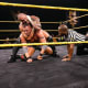 Karrion Kross is a star in the making, and his match against Dominik Dijakovic in last night's main event went a long way to prove that he is a direct threat to the NXT championship reign of Keith Lee. Kross turned in his best match so far during his NXT tenure against Dijakovic in what was his most competitive match so far. And good on NXT for making Dijakovic, despite his not winning a singles match since February, look like a credible threat to Kross. The two big men went blow for blow with one another until Kross trapped Dijakovic's head behind the steel stairs and attacked them, effectively knocking Dijakovic out of being competitive for the rest of the match. Kross then picked at the remnants of Dijakovic and further picked at him more once Keith Lee came down to check on his biggest rival in NXT. Despite clearly being out of the match, Dijakovic implored Lee to let this play out despite the damage being done to him, to which the Limitless one painfully obliged. Kross would eventually render his opponent unconscious, keeping his gaze locked on Lee during the final stanza. Now, the rivalry between Keith Lee and Karrion Kross can officially begin...This was fantastic storytelling by these men. Dominik Dijakovic being the bridge that connects Keith Lee to Karrion Kross over the last two weeks was brilliant and now this rivalry has personal stakes for our champion. For Dijakovic, who was called up to the main roster after WrestleMania despite having not debuted yet, this serves as a perfect send off for his character in NXT, he was never going to win this so this works out great to use his character to boost this story. Kross looked like a calculated psychopath during the match, showing a focused rage that we haven't seen in a character on the yellow brand in...quite possibly ever. Keith Lee now knows that the threat of Kross is now very serious and will be looking to avenge his fallen rival as well. This was beautifully done by all parties involved and I am now more invested in the NXT Championship picture than I have been since TakeOver: Portland. 