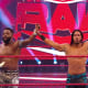 Finally Mustafa Ali is back! This high flying sensation has returned to join Ricochet and Cedric Alexander in their battle against MVP, Bobby Lashley and Shelton Benjamin. I wish there was a crowd so I could've heard a really loud pop for Ali. He looked better than ever in the ring and these three working together was just breath-taking. I enjoyed seeing Ali and Alexander together, the heart and soul of 205 Live. I hope that they continue to work in this group for a while, I can see some great matches that can come out of this team. Mustafa Ali has been one of the most exciting superstars to watch in the ring, I can't wait to see what is next for him now he is on the red brand. 