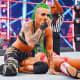 During the past few weeks, Riott found herself in the crosshairs of the IIconics. In a true 1-on-1 match last week (since Billie Kay was taking care of business), Riott pinned Peyton Royce to pick up her first win since returning from double shoulder surgeries. 