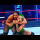 I cannot understand why the creative team thought this was a good idea. I wish I could describe my anger to you all. Before these matches began most people knew that the Riott Squad would beat one of the girls but I'm sure I'm in the majority who thought it was going to be Nia. Instead Nia distracts Baszler and this lead the a roll up victory for the Riott Squad. Then Nia doesn't finish her match because of an interruption from Retribution. The whole situation really annoyed me. Why did Shayna have to take the pin and not Nia. I understand they're trying to make it seem like Liv and Ruby have a chance at beating Baszler and Jax but does anyone really think that? If Baszler and Jax can get along during their match at Clash of Champions there's no chance they can be beaten. 