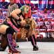 I feel like sometimes I sound like a broken record. Why can't Asuka have an opponent actually worthy of a main card title match? Originally Asuka was booked for the kick-off show at Clash of Champions until she was moved to the main card when other women's matches were cancelled and now she is having a title match on the go-home show before a PPV. It's hard to be really mad about it because Lana isn't really PPV worthy yet so I understand it to that point. The biggest issue is the opponents, it's the same with the tag titles there's just no one who we could realistically believe to beat Asuka. The only person that could give us a main event quality match with Asuka is Shayna Baszler but she is busy with the tag-titles. This is especially frustrating the week after the draft because there are new women to challenge Asuka but instead we get a 2 minute match with Lana. I was expecting someone to come out and step up to Asuka at least, but we got Nia and Shayna coming out but they didn't seem to attack Asuka for any reason other than because they can. I am hoping we will see Shayna vs Asuka soon I've been waiting for it for so long. Maybe this is the beginning of their feud? The best part of this whole segment was watching Lana go through a table again. I will never get tired of seeing that. 