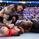This is so frustrating, Jey just fight back! Every time Roman disrespects him I keep waiting for him to lash out. I want him to stand up for himself. I know it is eventually going to happen but how much more abuse can he take. Where is Jimmy and why isn't he helping? I'm not sure what will happen at TLC but of course Jey will be involved in the match in one way or another but I'm sure it'll get him in trouble with Roman. I'm definitely enjoying heel Roman but I just want Jey to stand up for himself a little more. 